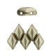 Matubo GemDuo Perlen 8x5mm ColorTrends sueded Gold cloud dream